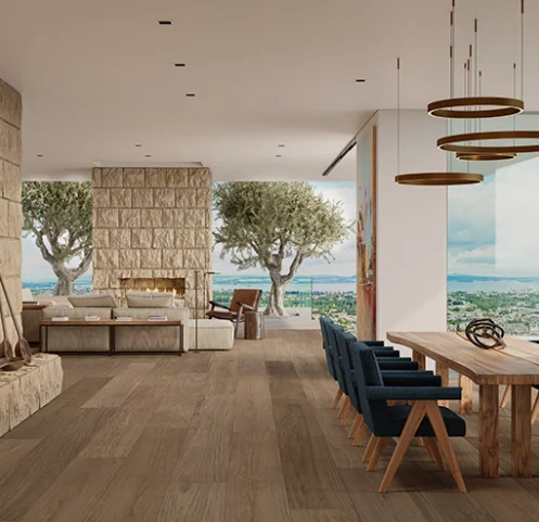 MONA559 | Bella Cera Morandi French Oak Natural 7-1/2