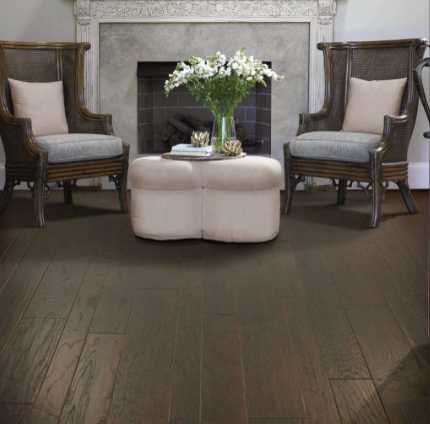 Shaw Flooring Sequoia Hickory Bearpaw Hickory Mixed Width x 3/8" SW546-09000
