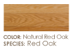 Somerset High Gloss Collection Red Oak Natural- 3-1/4" PS3601HG
