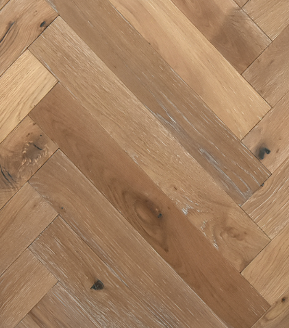 Provenza Floors Herringbone White Oak Siena Sand- 3-1/2" proher1001
